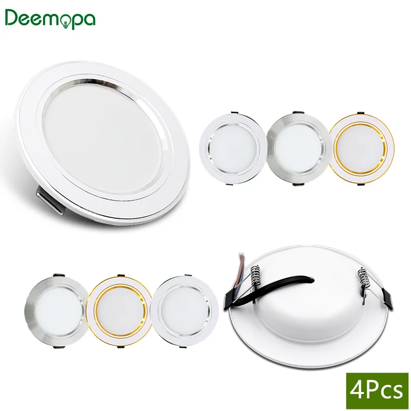 Home Cinema Led - 4 Adet LED Downlight AC 110V