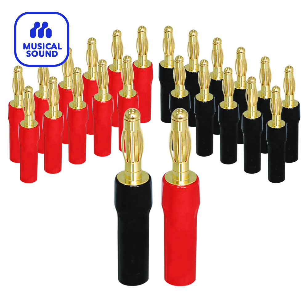 Home Cinema Accessories - Muz fiş ses Jack konnektörü 12