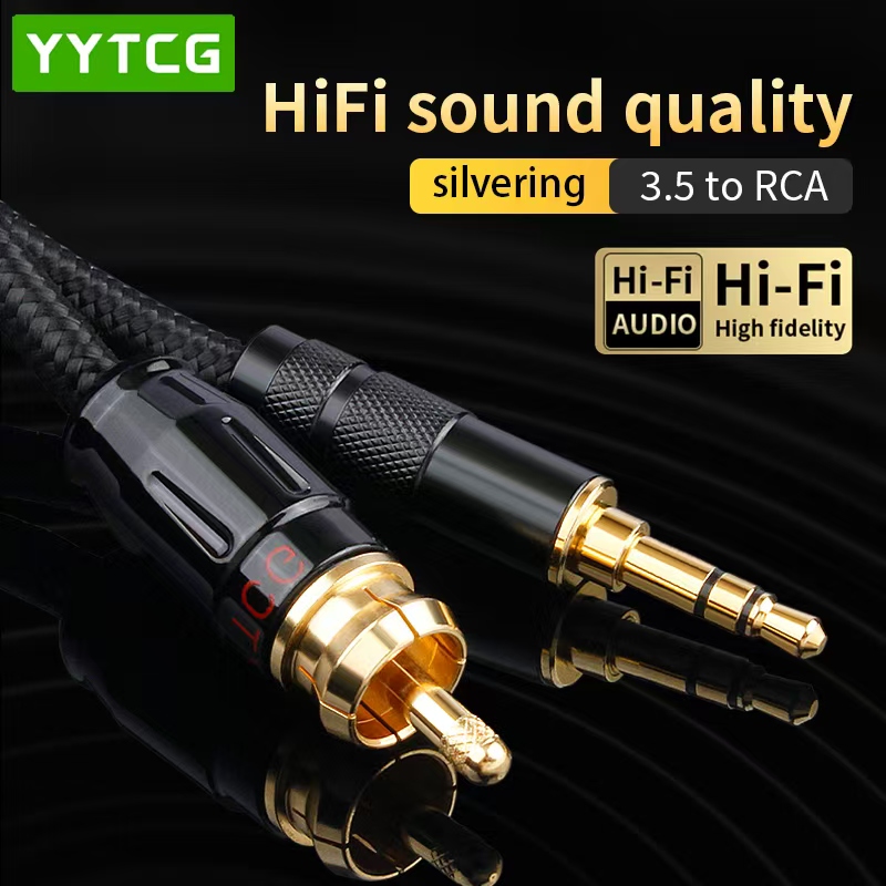 Home Cinema Ampli - SPDIF Koaksiyel Kablo HIFI 3.5mm RCA