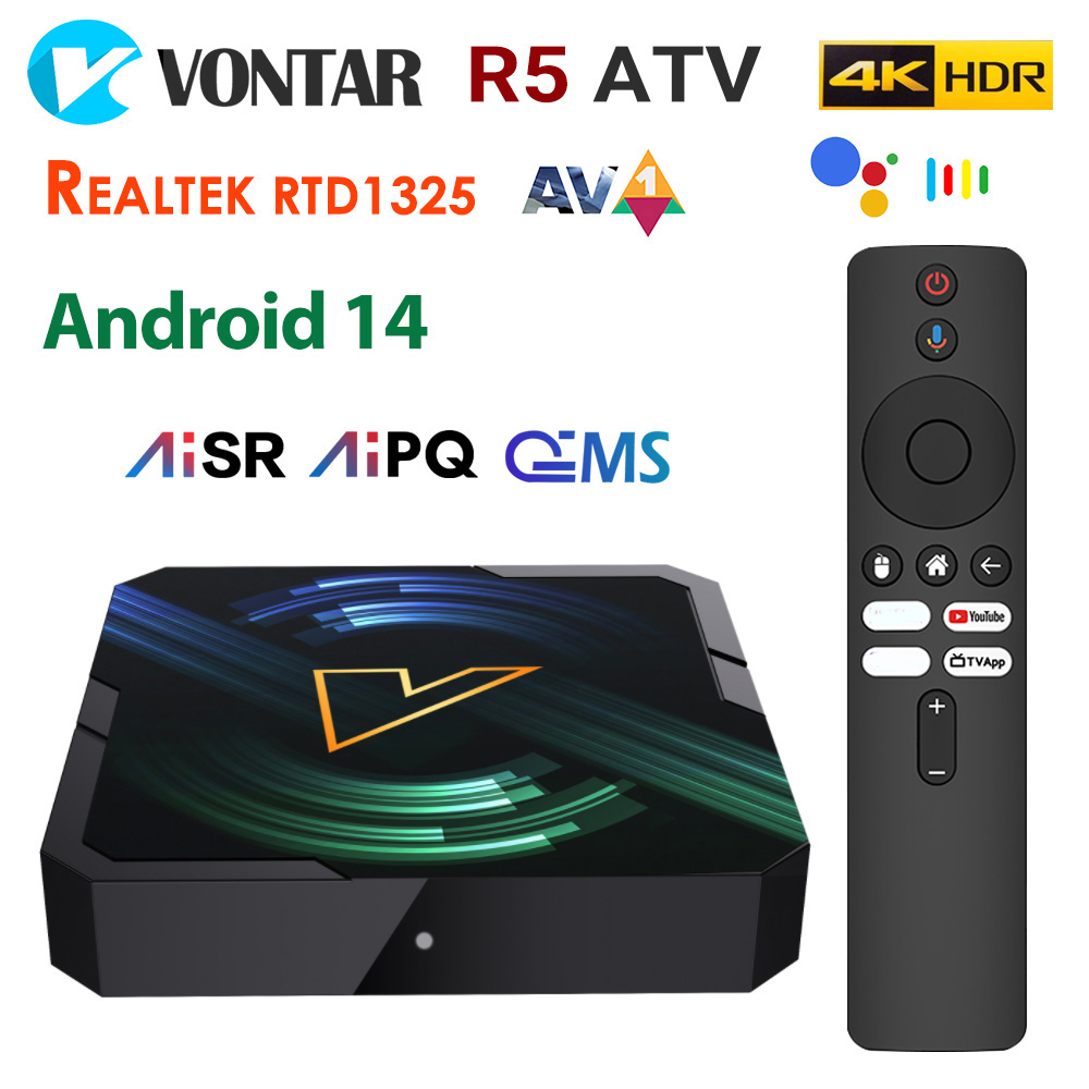 Home Cinema Youtube - VONTAR R5 ATV TV Kutusu Android14