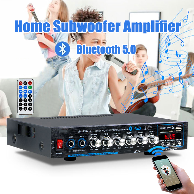Home Cinema Bluetooth - Yüksek Güçlü Profesyonel Hifi Bluetooth Amplifikatör