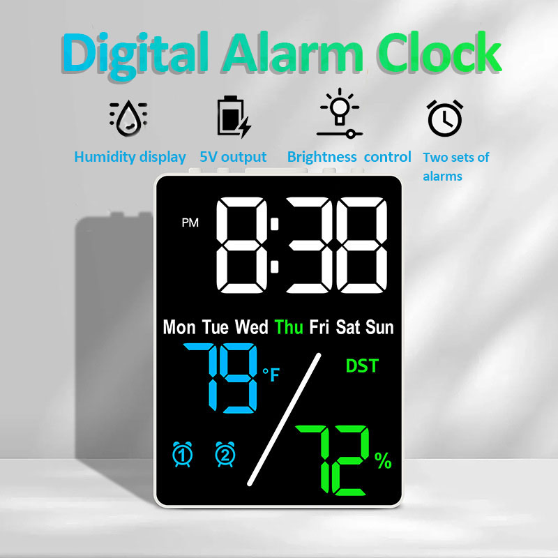 Home Cinema Led - Çok fonksiyonlu Büyük Ekran dijital alarmlı