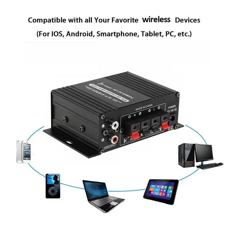 AK170 Mini Dijital Güç Ses Ara - Home Cinema Ampli incelemesi ve fiyatı