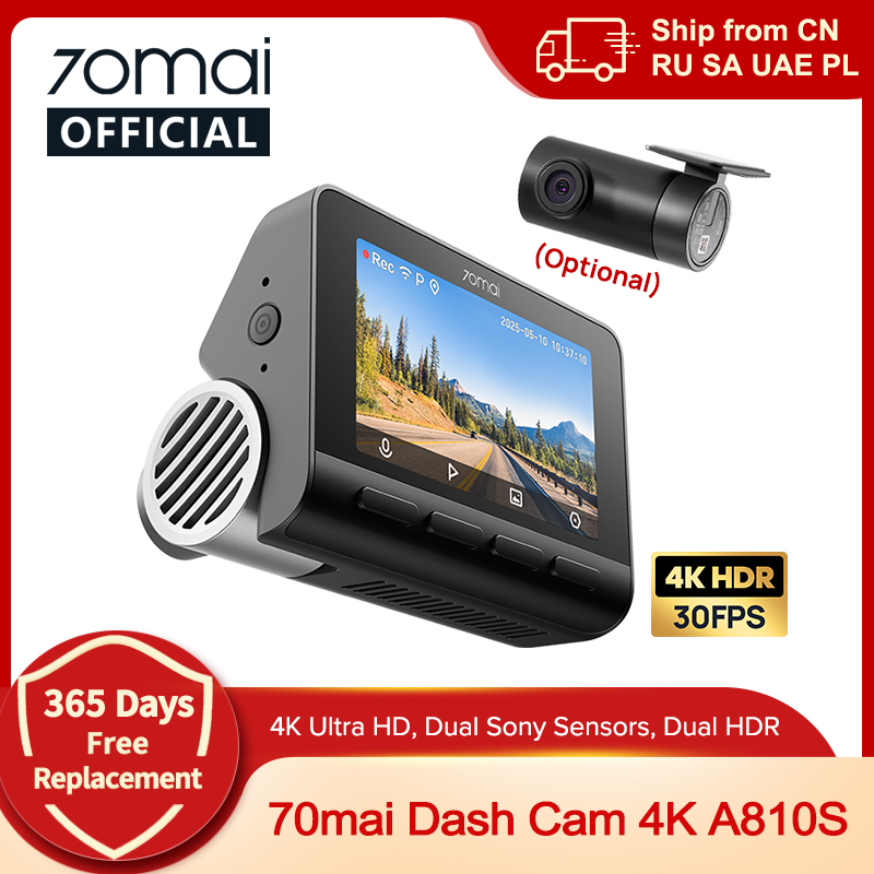 70mai Dash Cam A810S 4K HDR GP - Home Cinema Blu Ray Sony incelemesi ve fiyatı
