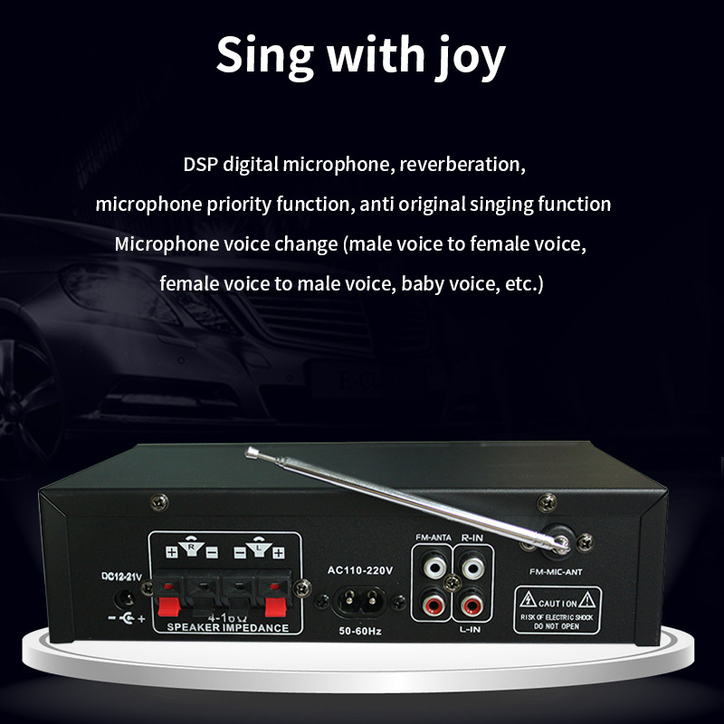 G-919H 1000W ev güç amplifikat - Home Cinema Bluetooth incelemesi ve fiyatı