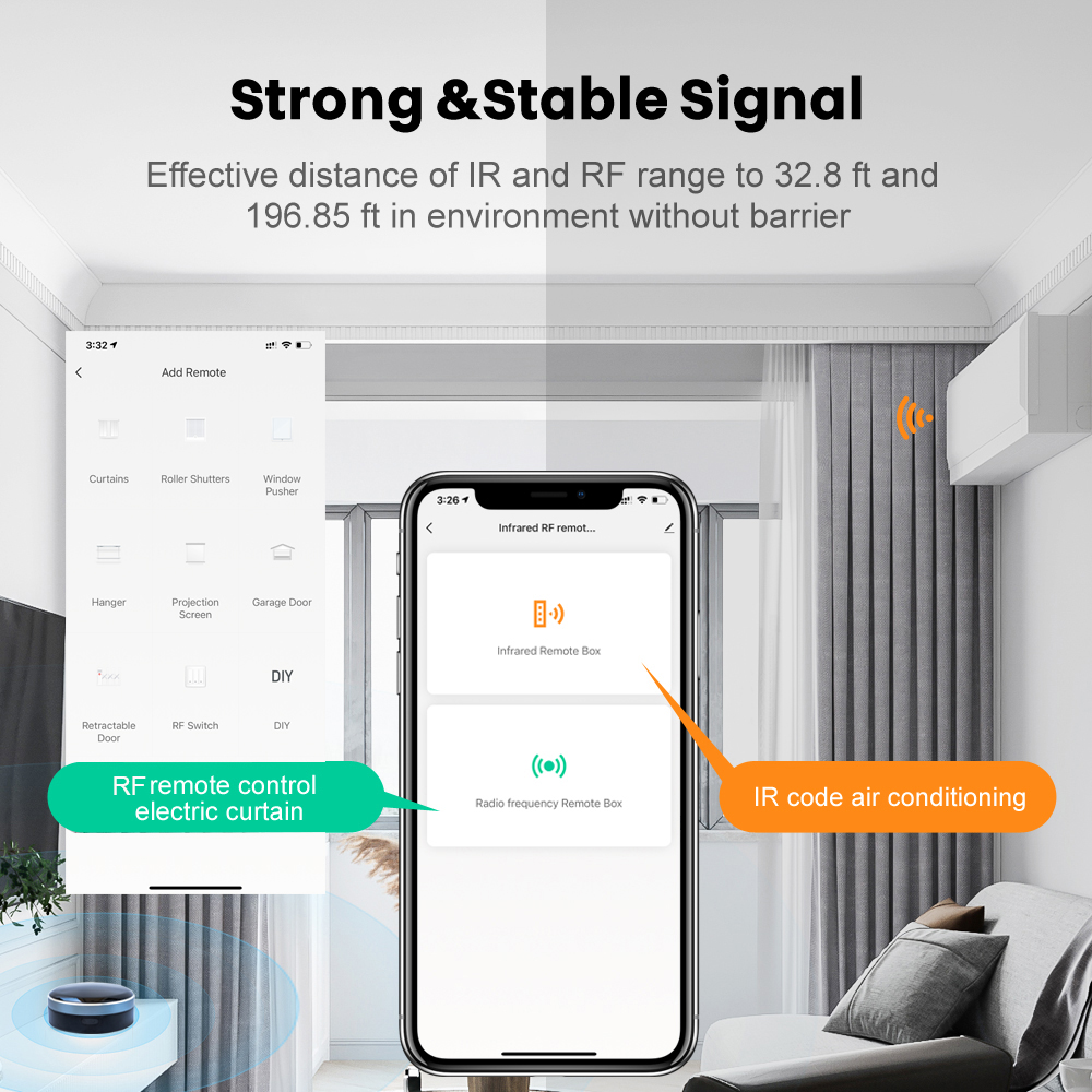 Tuya IR RF 433/315 evrensel WI - Home Cinema App incelemesi ve fiyatı