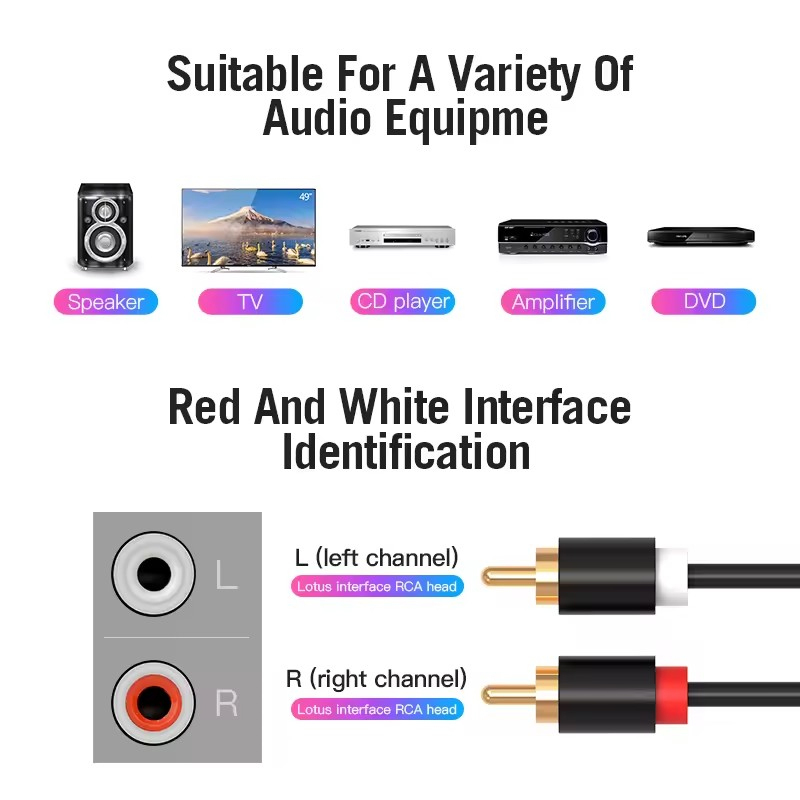 Çift RCA Kablosu HIFI Stereo 2 - Home Cinema Ampli incelemesi ve fiyatı