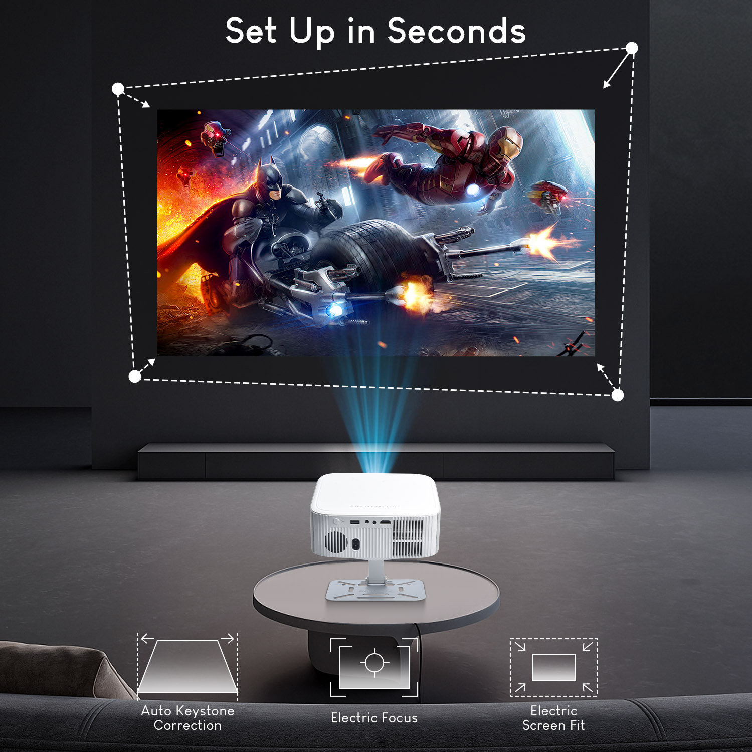 Salange Netflix Projektör P92M - Netflix Home Cinema incelemesi ve fiyatı