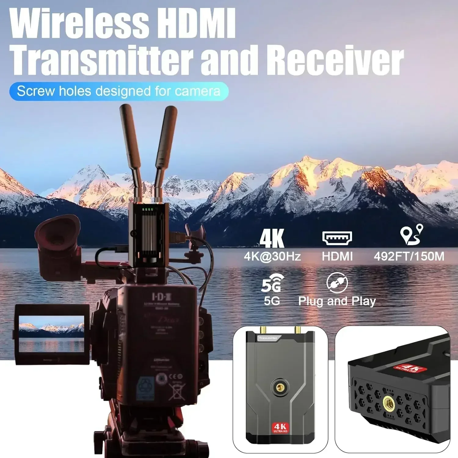 HDMI Kablosuz 4K Verici ve Alı - Home Cinema Youtube incelemesi ve fiyatı