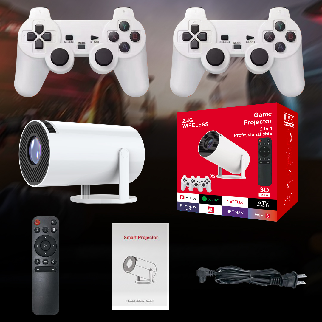 3D Oyun Projektörü 2'si 1 arad - Netflix Home Cinema incelemesi ve fiyatı