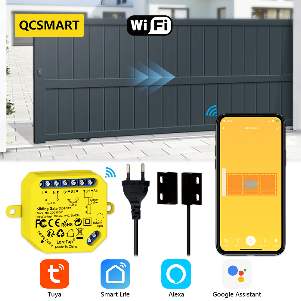 Tuya WiFi Sürgülü Kapı Garaj A - Home Cinema App incelemesi ve fiyatı