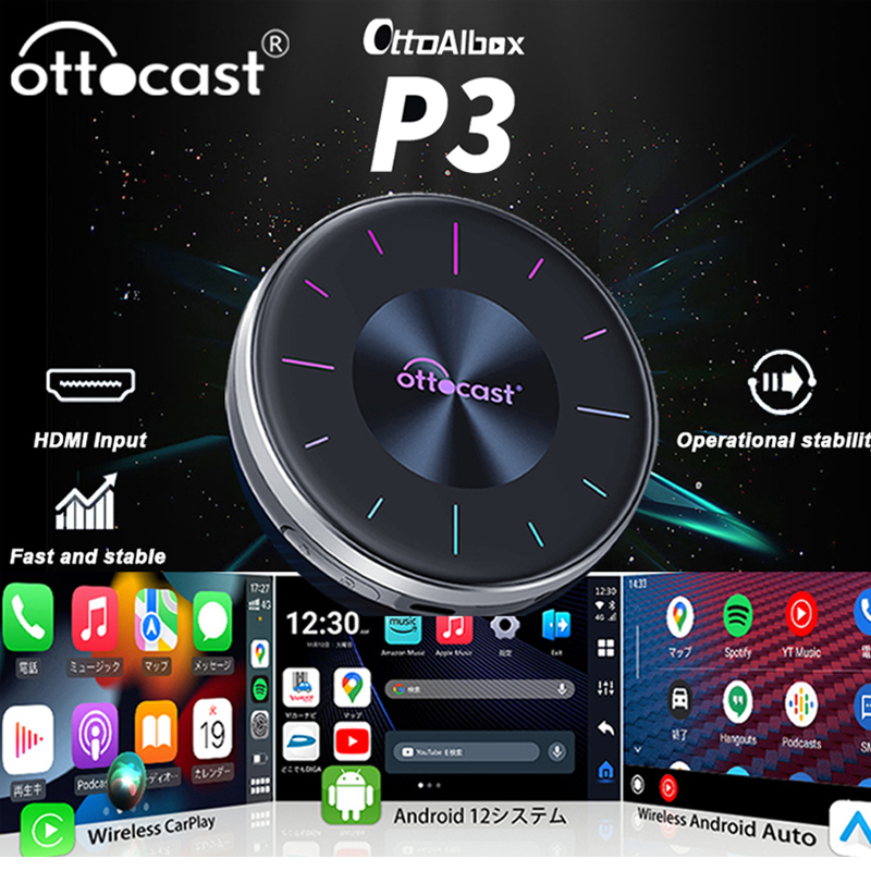 OTTOCAST P3 CarPlay AI Kutusu  - Smart Tv Stick incelemesi ve fiyatı