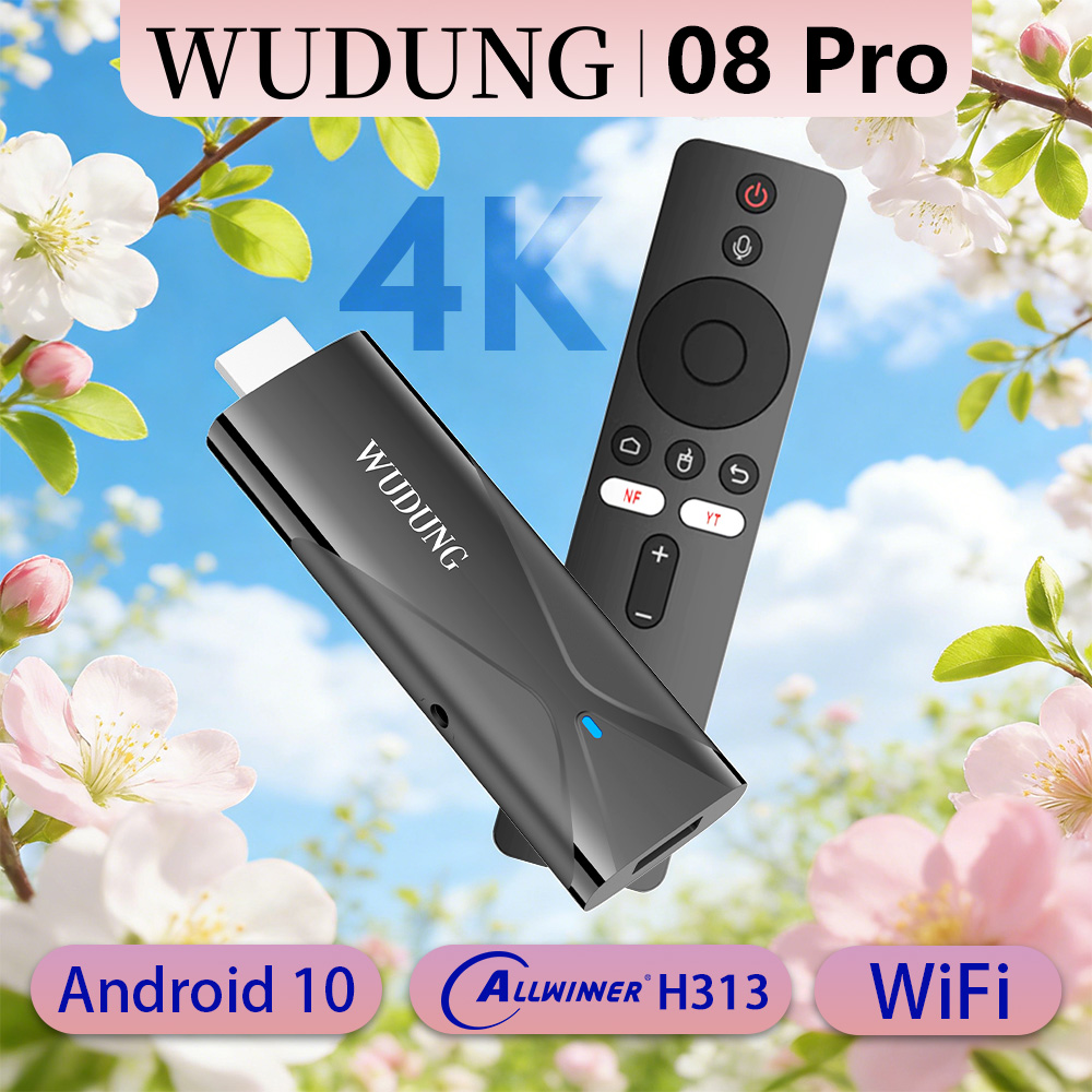 WD08 PRO TV Dongle Android10 A - Netflix Home Cinema incelemesi ve fiyatı