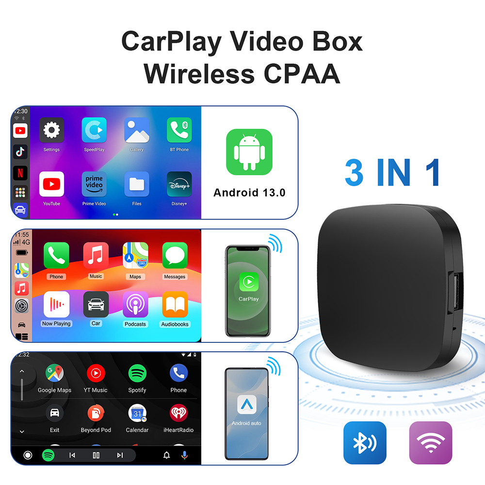 Android 13 CarPlay TV Kutusu K - Home Cinema Youtube incelemesi ve fiyatı